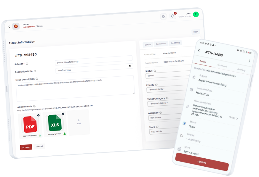 Task & Ticket Management